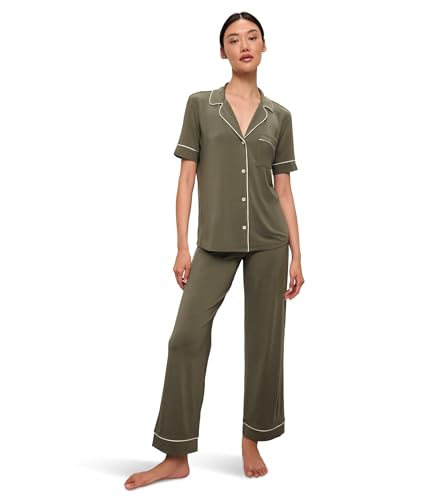 Image of Eberjey Gisele Short Sleeve Pant PJ Set