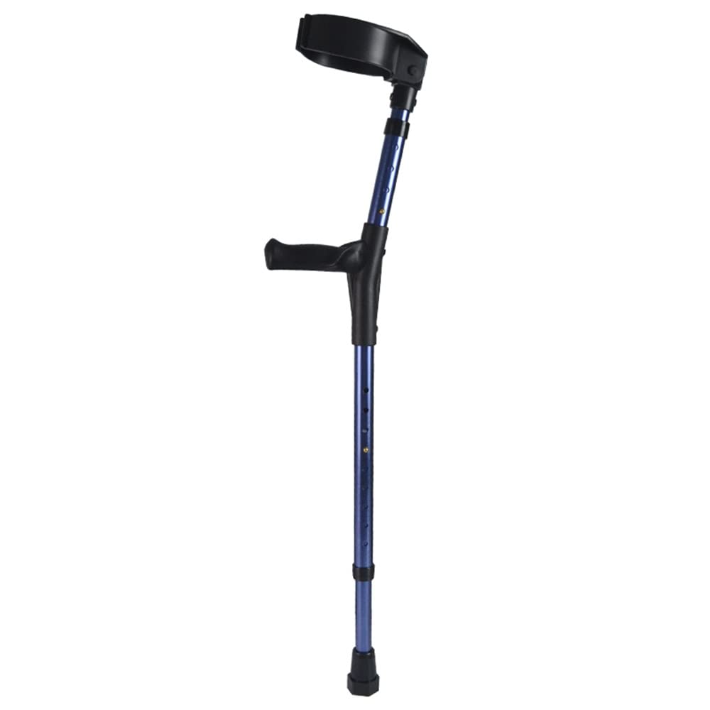 ZJIEX Muletas Niños Acolchadas, Muleta De Brazo Ajustable, Muleta De Aluminio Liviano, 440 Libras De Caña para Caminar Al Caminar con Un Cómodo Puño Ergonómico (Color : Blue, Size : 1)