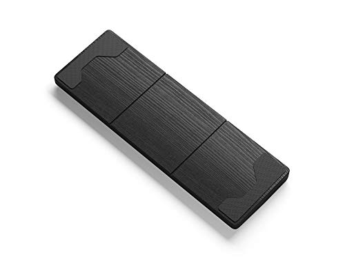 Image of Glorious Wooden Wrist Rest - Compact - Onyx /Black - Mechanical Keyboards Wood Ergonomic Palm Rest| 12x4 inches /19mm Thick (GV-75-DARK)