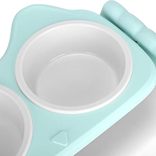 01 Mangiatoia Doppia per Animali Domestici