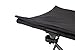 KingCamp Erhöhtes Hundebett Hundeliege Outdoor Haustierbett Haustierliege Atmungsaktivem Mesh & Wildledermatte & Rutschfesten Füßen für Reisen Garten Outdoor Indoor, Schwarz 121 × 68 × 30 cm