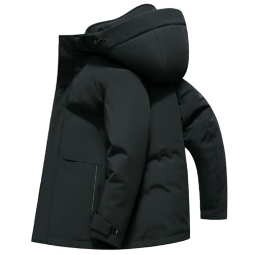 Chaqueta de plumón para hombre gruesa con acabados de alta calidad
