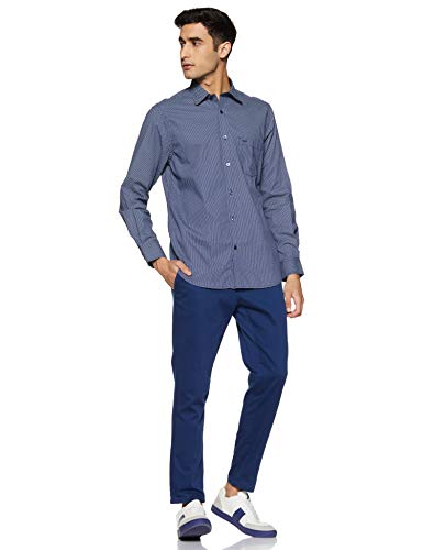 Image of Colorplus Men's Print Slim Fit Casual Shirt