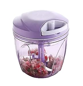 Polypropylene Mini Handy and Compact Chopper with 3 Blades for Effortlessly Chopping Vegetables and Fruits for Your Kitchen