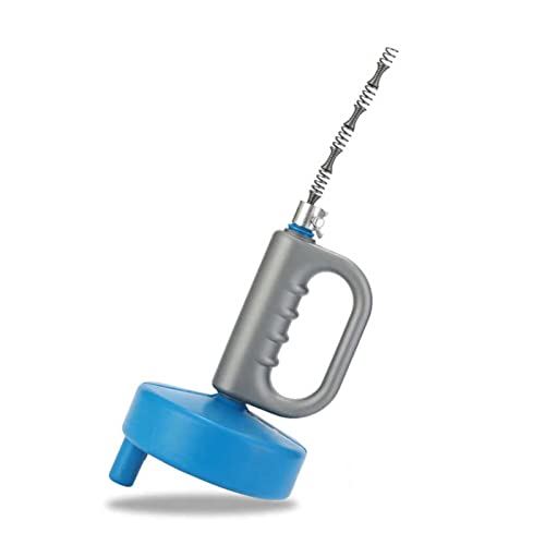 Herramienta manual para destapar cañerías de cocina y baño, 5 metros, con resorte extensible, compatible con taladro, YANGQI miniatura 2
