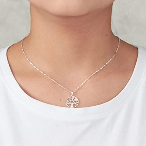 Philip Jones Sterling Silver Tree of Life Necklace