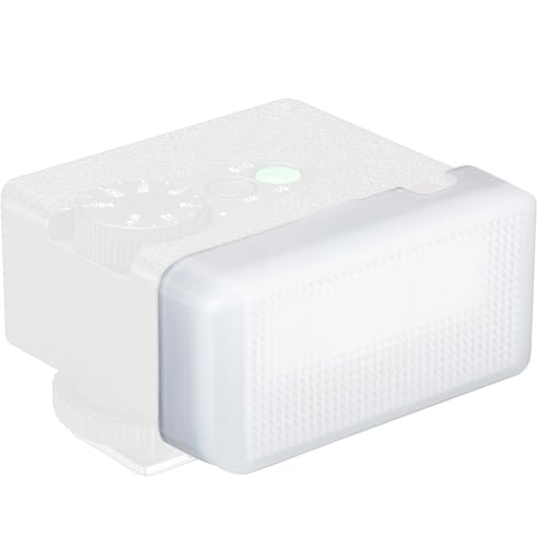 ciciglow Diffuseur de Flash pour Flash, Diffuseur de Boîte à Lumière Flash, Couvercle de Diffuseur de Flash à Rebond D'appareil Photo, Couvercle de Protection de Tête de Flash