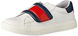 Eco Leder Ober Tommy Hilfiger Trainer Weiß/Blau Eco Leder 28 EU