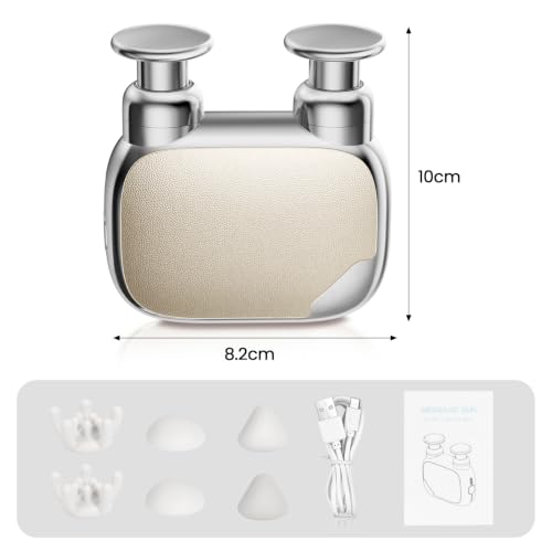 Mini Massage Gun Powerful Percussion Deep Tissue Muscle Massager Silver - image 8