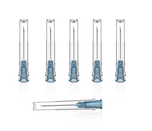 Image of 23 Gauge 1 Inch Needle,100 PCS Luer Lock Industrial Dispensing Accessories,Individually Wrapped