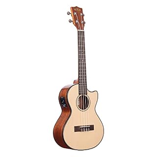 Kala KA-STGE-C Tenor Ukulele Acoustic Electric – Natural - Les Beatles, Paul McCartney, John Lennon, RIngo Starr, George Harrison