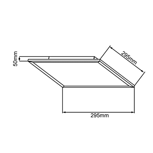 BRILLIANT lampada Charla LED pannello a soffitto