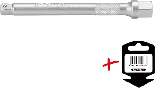 KS Tools 911.1507-E Wobble Extension 1/4" 100 mm on Support, Clear - Image 2