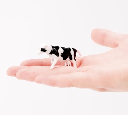 Farm Animals Mini Figures Tube - 60 Realistic Designs - Cow, Pig, Goat, Sheep & More - Ages 3+