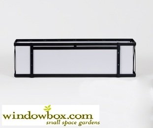 24 Inch Arch Window Box Cage with Bronze Tone Liner