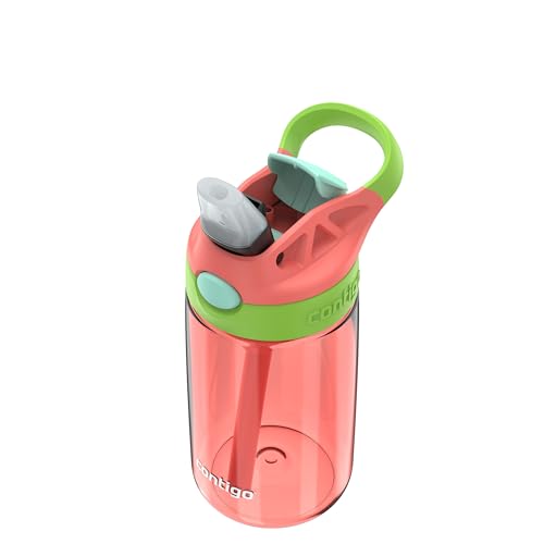 Image of Contigo Kids Water Bottle with Redesigned AUTOSPOUT Straw, 14 oz