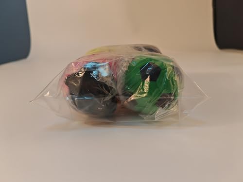 Springball mit Schnur - Sport Handgelenk Return Set, Ø 6cm, 4 Stücke Armband Spielzeug für Kinder und Erwachsene, Fußball/Basketball/Softball/Baseball (Mehrfarbig)