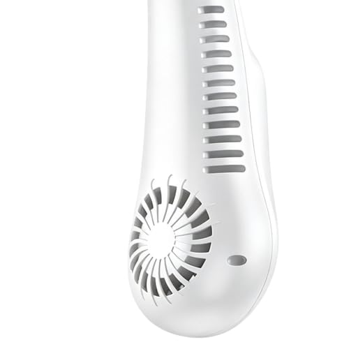 Ventilador de cuello recargable para evitar el calor sofocante en la oficina 8