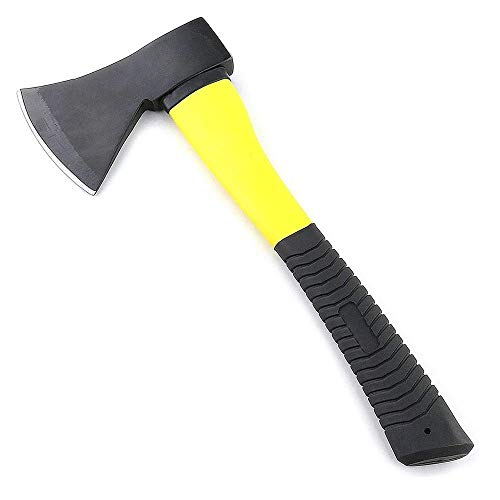 Black Olive Gardening Hatchet - Axe Fiberglass Body Rubberized Anti-Slip Handle Precisiongrip Wood Cutting, Camping, Safety, Pick Axe, Kulhaadee, Garden Tool Set, Cutting Small Branches (B0D11BXDVV) Amazon Price History, Amazon Price Tracker