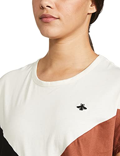 Image of Mode By Red Tape Women's Off White Round Neck T-Shirt