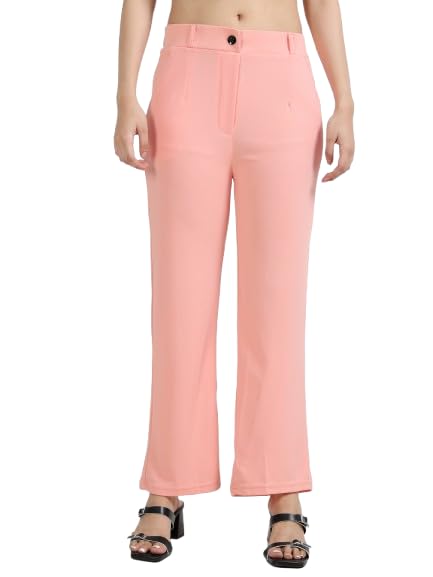 Image of Women's Stretchable Yoga Pants - Fitness Leggings, Track Pants, Gym Tights, Active Wear Lower Fit Mid Rise Pants