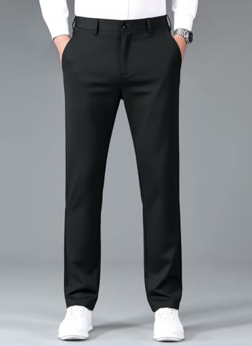 Image of Mans Formal Pant| Stretchable Formal Pant Trousers| Comfortable Office & Casual Pants for Men || Classic Flat Front Casual Pant | Mens Formal Pant