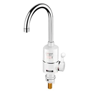 ELECTROPRIME Compatiable for Digital Display Electric Heating Faucet Instant Hot Water Heater CN Plug Lamp Display Elbow