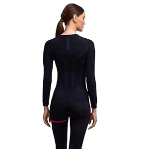 FALKE Women’s Warm Round Neck W L/S Sh Functional Yarn Quick Dry 1 Piece Base Layer Top (Pack of 1)