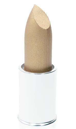 Image of Pure Ziva Mirage Yellow Gold Metallic Shimmer Lipstick Color Moisturizing Paraben Free, No Animal Testing & Cruelty Free Lip Makeup Color