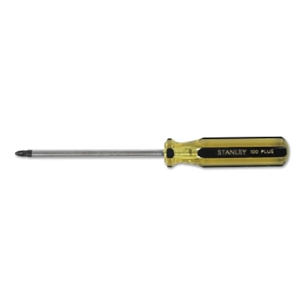 Tournevis Phillips Stanley 10,5" pour visser sans glisser dans les recoins étroits