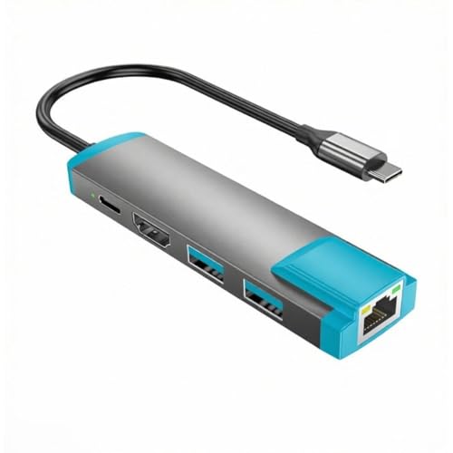 Switch 2�pUSB C - HDMI�A�_�v�^�[�A4K@60Hz HDMI�|�[�g/Type-C PD�|�[�g/USB 3.0�|�[�g/1000M LAN�|�[�g�������USB C�h�b�L���O�X�e�[�V�����A�����X�C�b�`2/�X�C�b�`/�X�C�b�`OLED/Steam�f