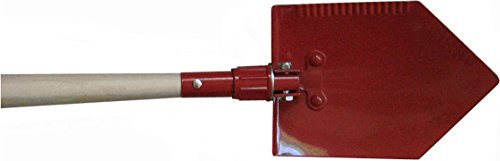 NBrand Badile Pieghevole Pala Vanga Acciaio Lunghezza 66 cm Camping