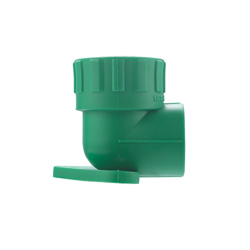 Codo mural PPR rosca hembra 3/4 x Ø25 mm para evitar fugas en baños 5