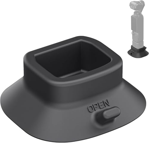 NEEWER BASICS �z�Ճx�[�X�}�E���g Osmo Pocket 4 & Pocket 3�Ή� �V���R���� ��64mm ���J�����z���_�[ ����~�� �\�t�g ���� �x�[�X�X�^���h �o�b�e���[�n���h���[�d�Ή� �R���p�`�u��Osmo Pocket 4 &