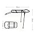 DYNWAVE Bicycle Luggage Rack Rear Bike Rack Cycling Accessories Children Bicycle Rear Cargo Rack for Most Kids Bicycles Road Bikes, 39cmx13.5cmx29cm