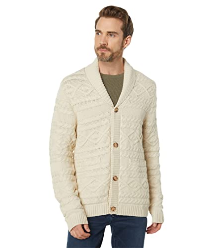 Lucky Brand Men's Cable Knit Cardigan