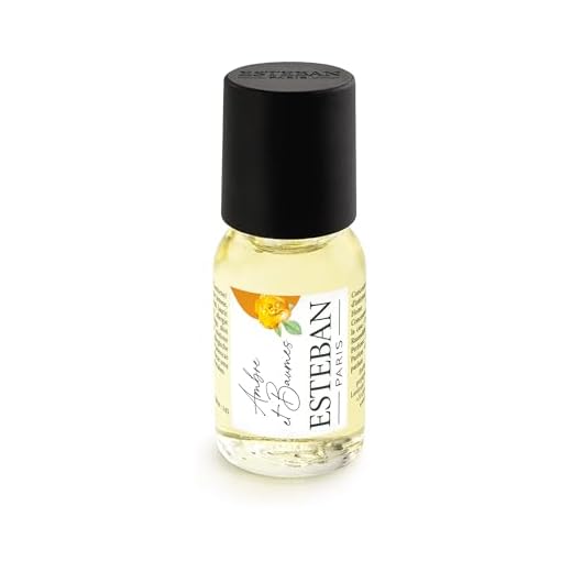 Esteban - Perfume concentrado ámbar y bálsamo 15 ml - Perfume de larga duración - Fácil de usar - Aroma intenso