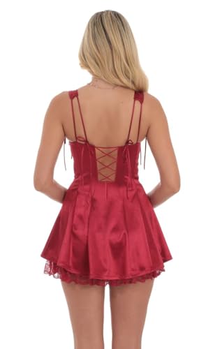 Satin Homecoming Dresses Straps Short Prom Dresses 2025 for Teens Aline Formal Cocktail Party Gown3