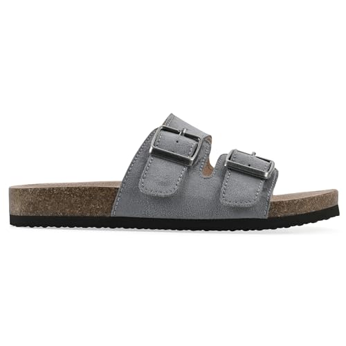 Image of WHITE MOUNTAIN Kids Girls' Helga Slide Footbed Sandal