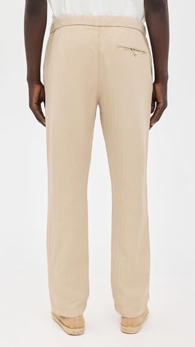 Men's Oscar Slim Fit Herringbone Trousers3
