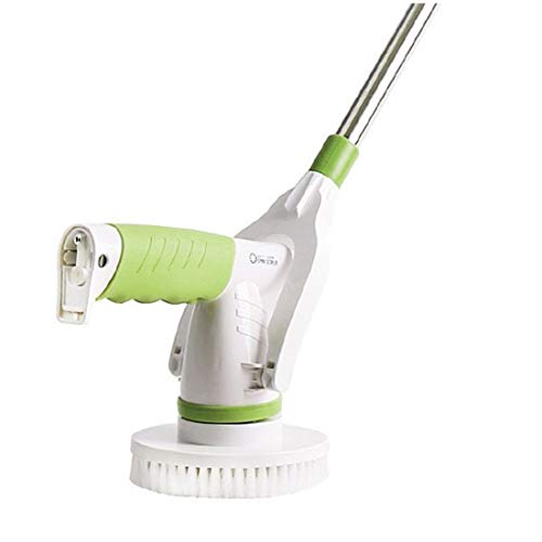 MULTICLEAN SPIN SCRUB All in 1 Electric Wireless Handheld Multi Clean Spin Scrubber Power Brush 110V~220V 530 RPM Bathroom Cleaner with 6 kinds Pad High Rotation for Cleaning Shower, Floor, Tile Grou