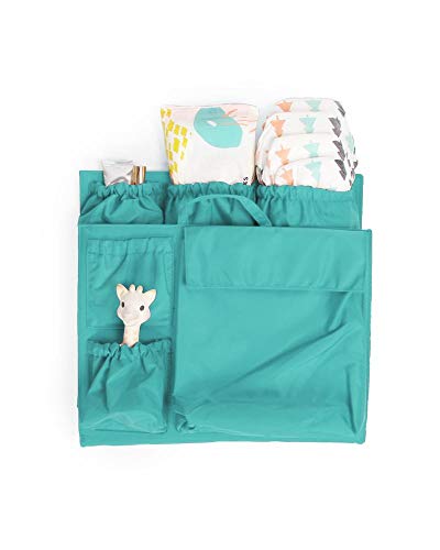 Image of ToteSavvy Original 11-Pocket Diaper Bag Organizer Insert 14" x 10" (Original, Mermaid)