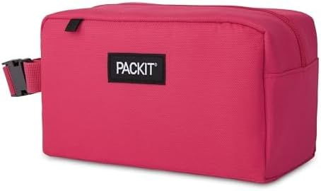 PackIt Freezable Snack Box, Magenta, Built with EcoFreeze Technology, Collapsible, Reusable, Zip Closure with Buckle Handle, Designed For Work Snacks, Fresh Snacks On the Go, Adults, and All Ages - Image 7