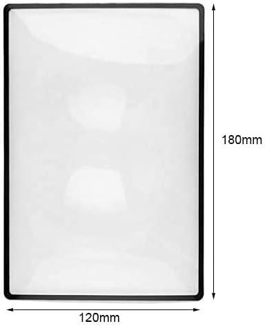 Miniatura 2 de Lupa de página completa de aumento 3X de alta calidad, lentes Fresnel para leer impresiones pequeñas y personas mayores de baja visión (paquete de 2)