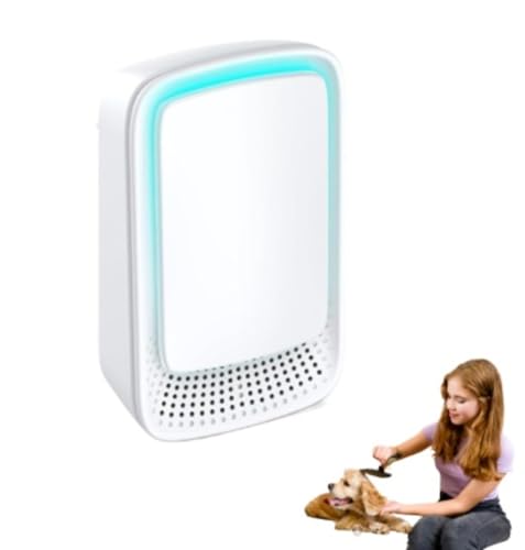 Purificateur D'air Ionique | Hynoa Purificateur D'Air Mini,Négatif Plug-in Negative Ion Purifier Purificateur Ioniseur D'Air Pour Chambre/Maison/Salon/Chambre D’Animaux, Purifier Les Odeurs (Blanc*1)