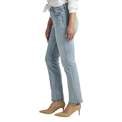 Jag Jeans Women's Stella High Rise Straight Leg Jeans-Legacy2