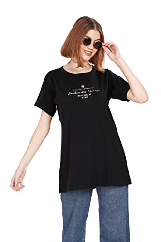 Image of WEET Women's Relaxed Fit Long Length T-Shirt
