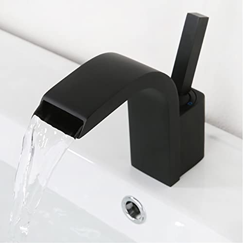 Robinet cascade salle de bain mitigeur moderne à poignée unique