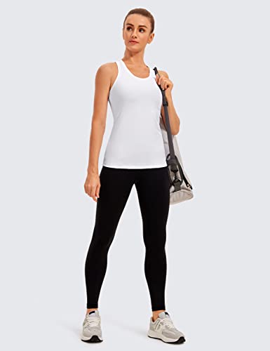 CRZ YOGA Women's Butterluxe Yoga Workout Tank Tops Racerback Sleeveless Camisole Athletic Gym Shirts4