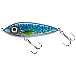 Jerkbait Lucio Abu Garcia Svartzonker McSnack Jerkbait Señuelo de Lucio – 9 cm Realista Cebo Duro para Lucio, Perca y lucioperca Pesca